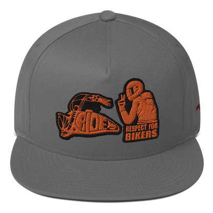 Gorra de ciclista con visera plana Ride Rispect