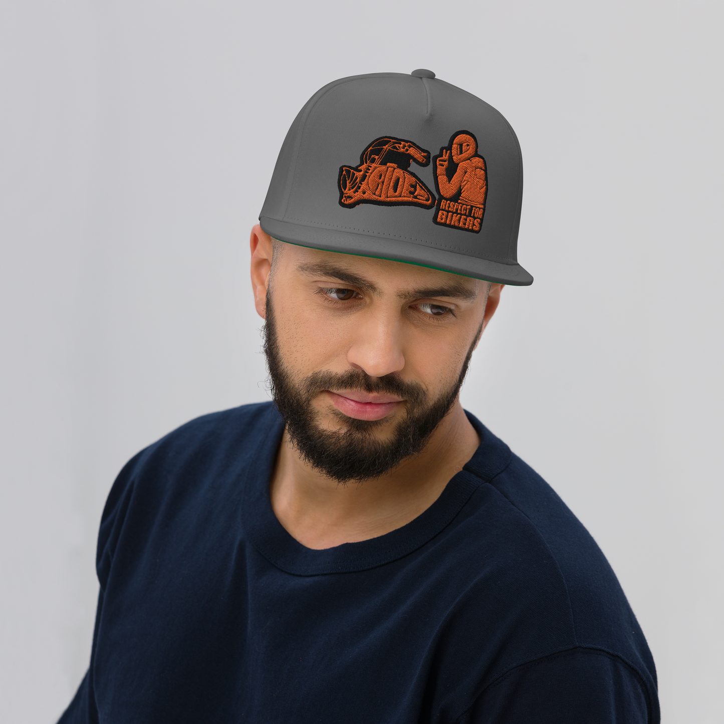 Gorra de ciclista con visera plana Ride Rispect