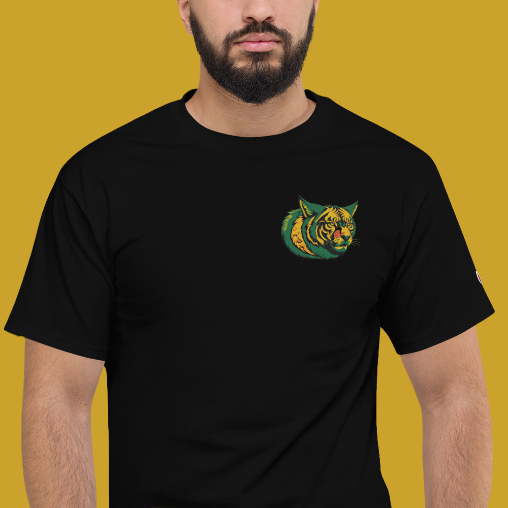 Verdant Tiger Crest Tee 🐅🌿