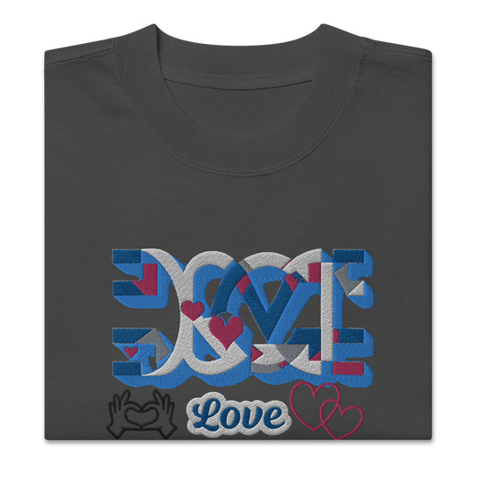 Geo-Love Luxe Tee