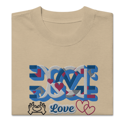 Geo-Love Luxe Tee