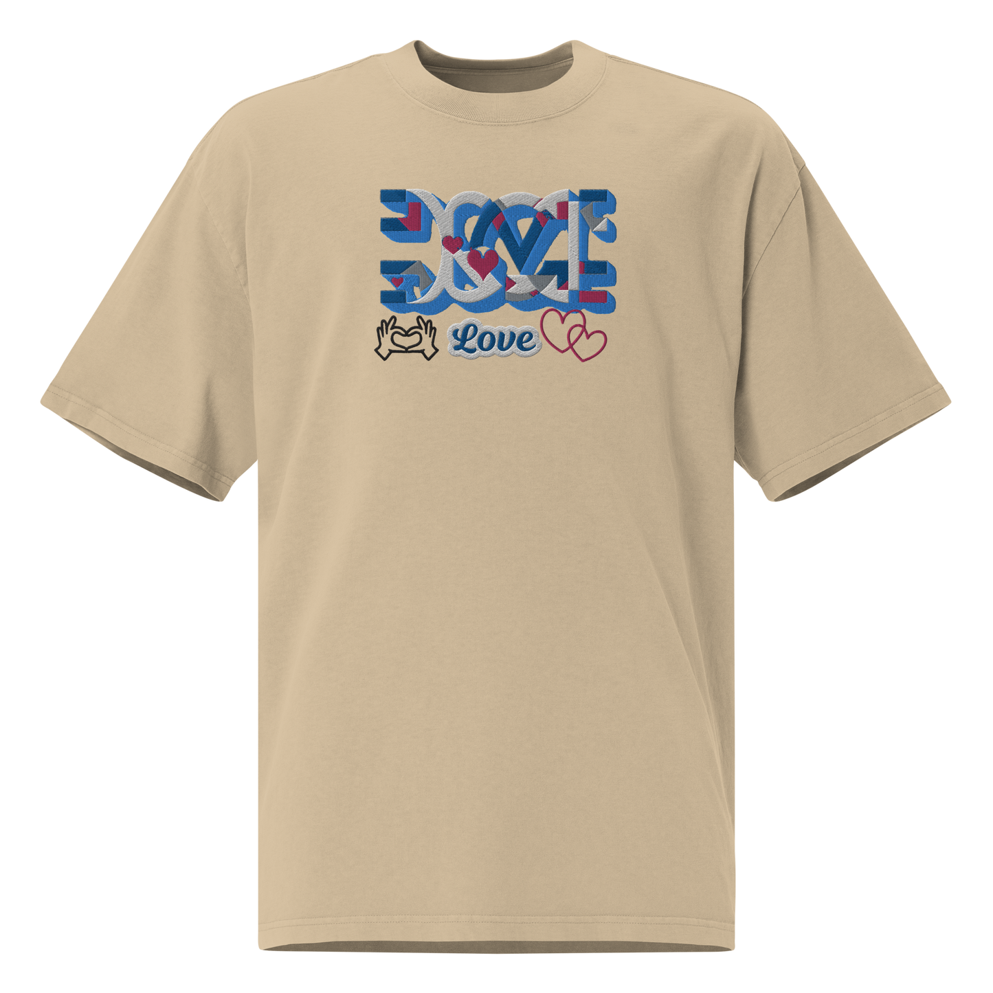 Geo-Love Luxe Tee