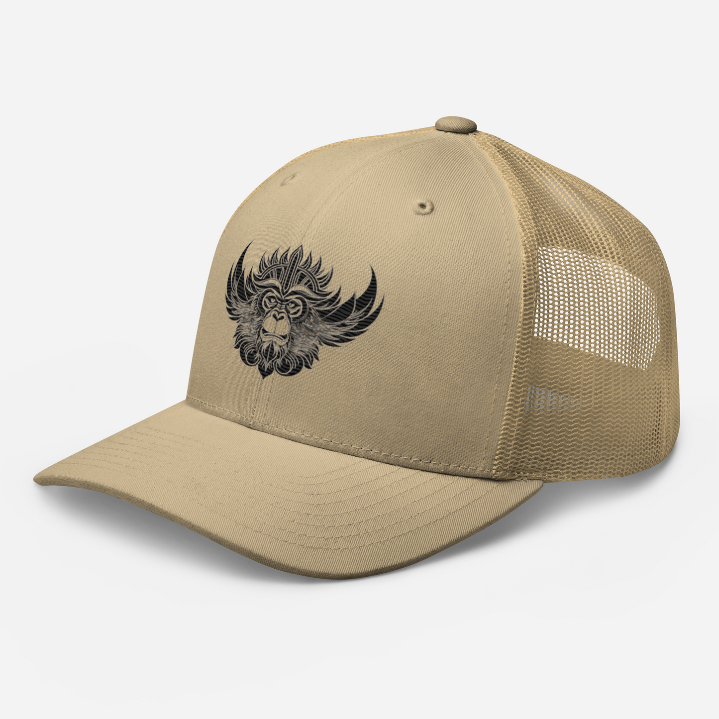 Gorra con cuernos de primate real