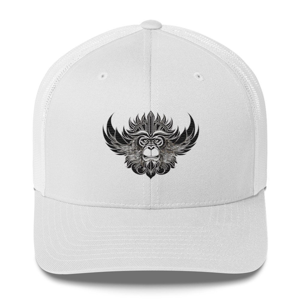 Gorra con cuernos de primate real