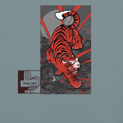 Scarlet Tiger Stripes Tee