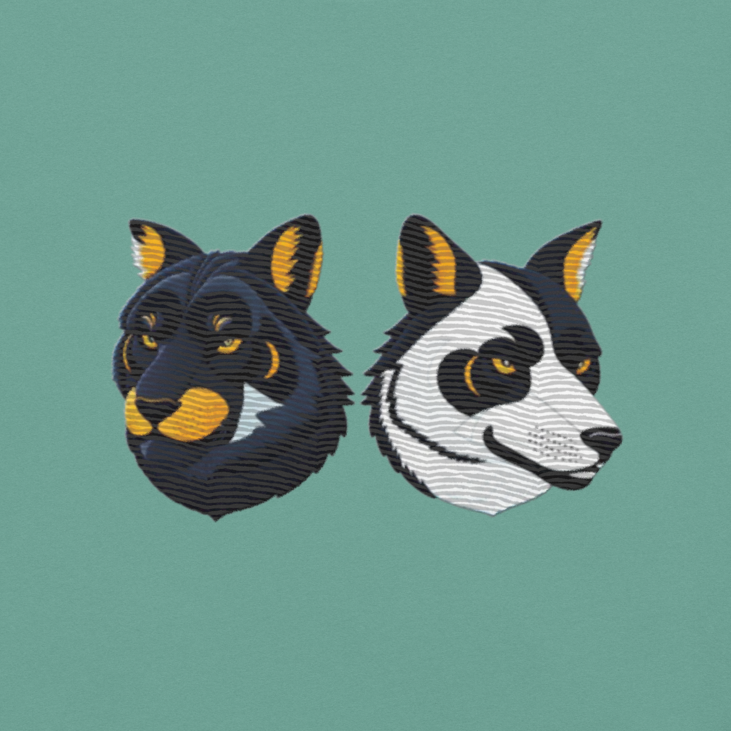 Canine & Feline Contrast Tee