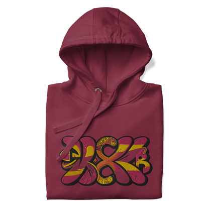 Sudadera con capucha Graffiti Fusion