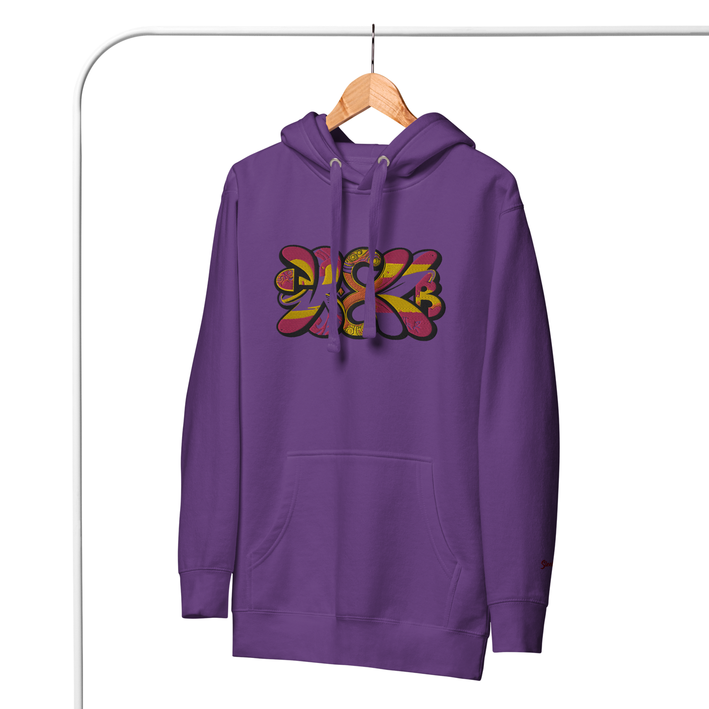 Sudadera con capucha Graffiti Fusion