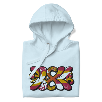 Sudadera con capucha Graffiti Fusion