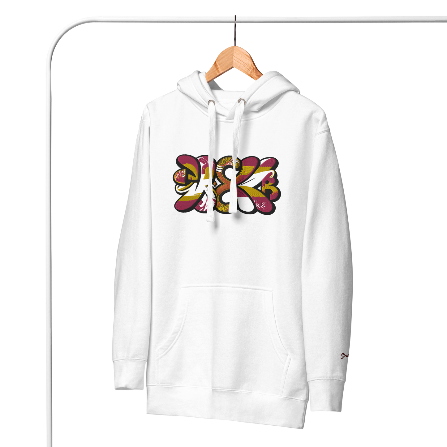 Sudadera con capucha Graffiti Fusion