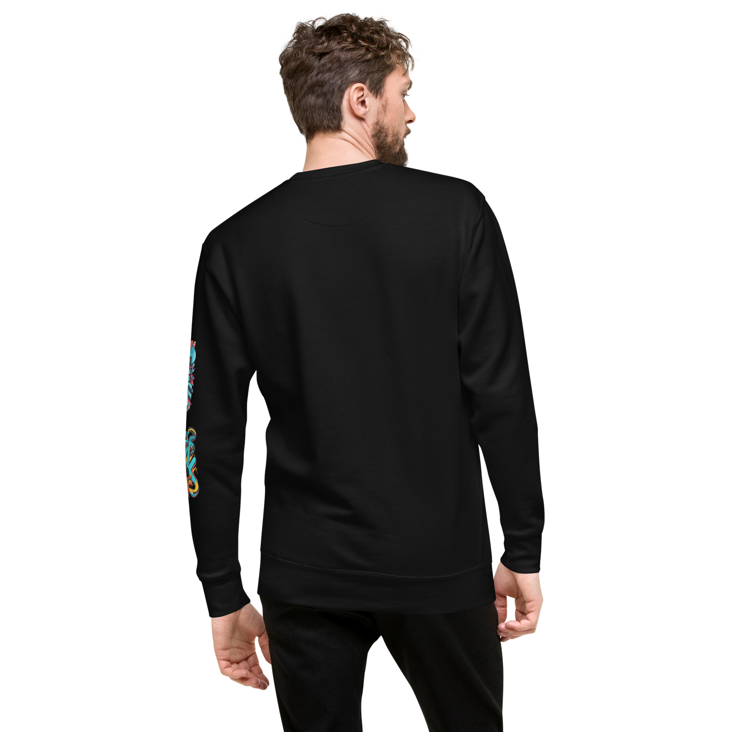 Urban Edge Graffiti Sweatshirt