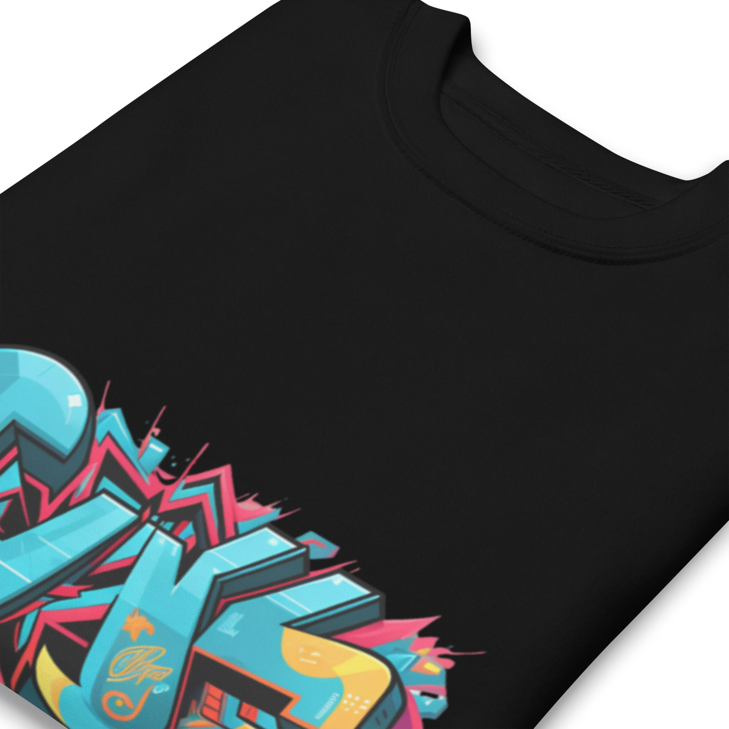 Urban Edge Graffiti Sweatshirt