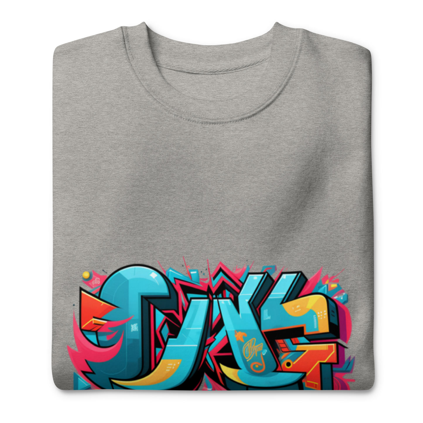 Urban Edge Graffiti Sweatshirt