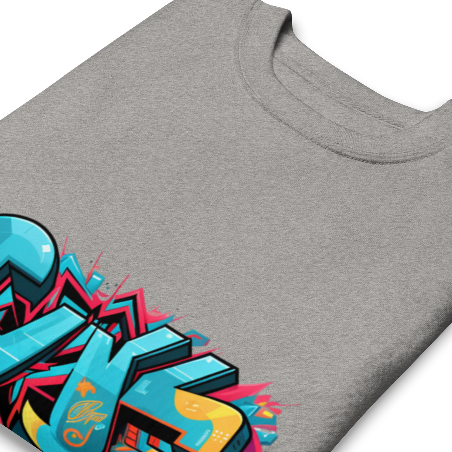 Urban Edge Graffiti Sweatshirt