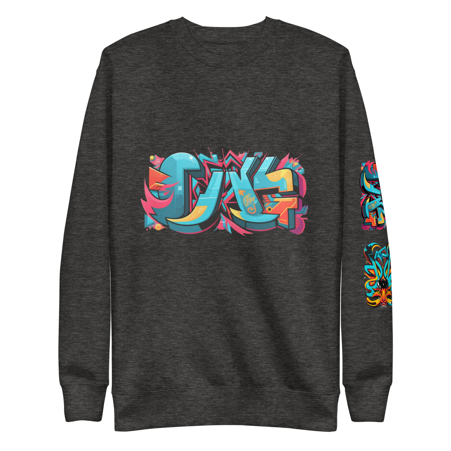 Urban Edge Graffiti Sweatshirt