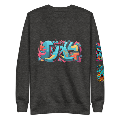 Urban Edge Graffiti Sweatshirt