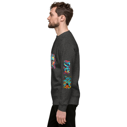 Urban Edge Graffiti Sweatshirt