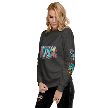 Urban Edge Graffiti Sweatshirt