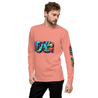 Urban Edge Graffiti Sweatshirt