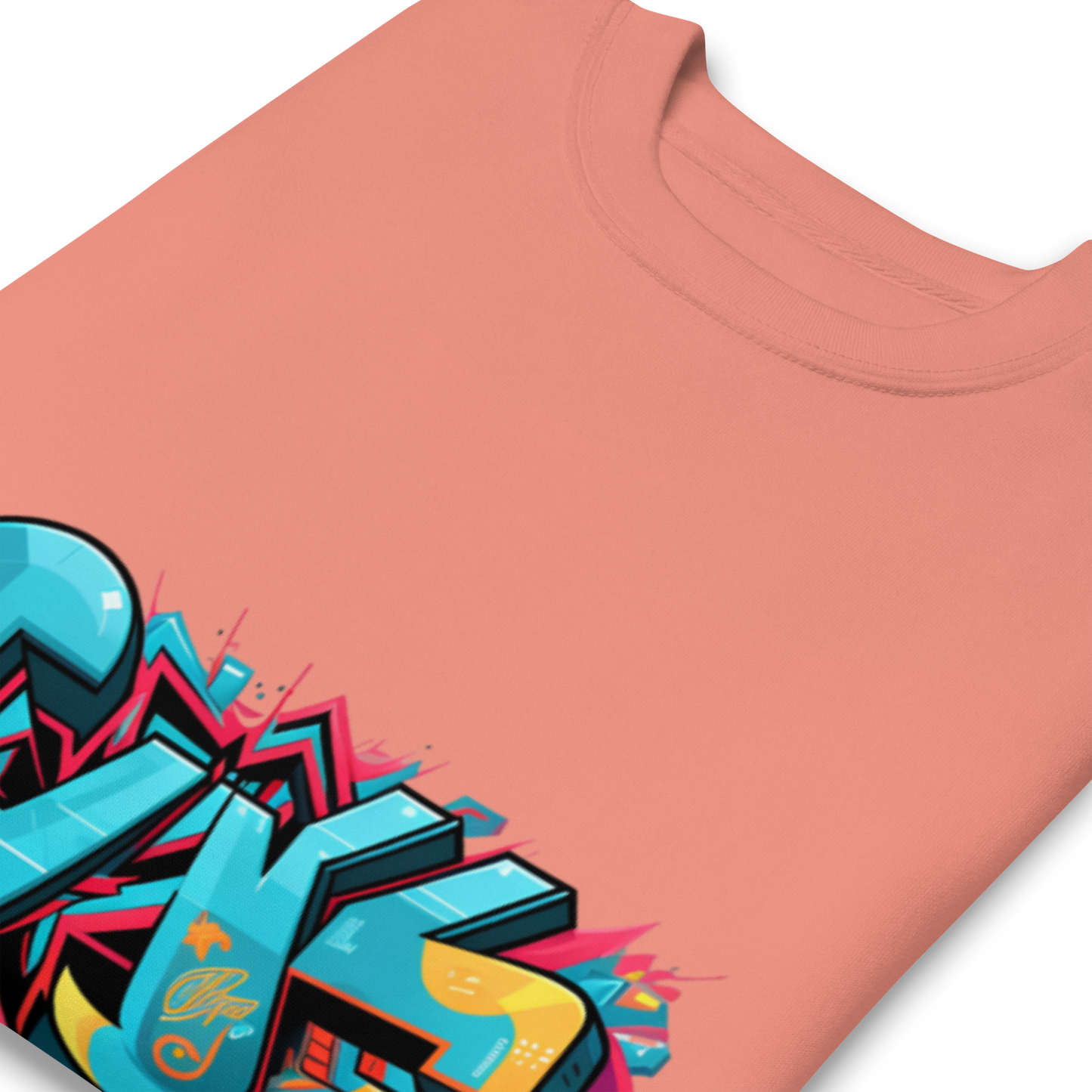 Urban Edge Graffiti Sweatshirt