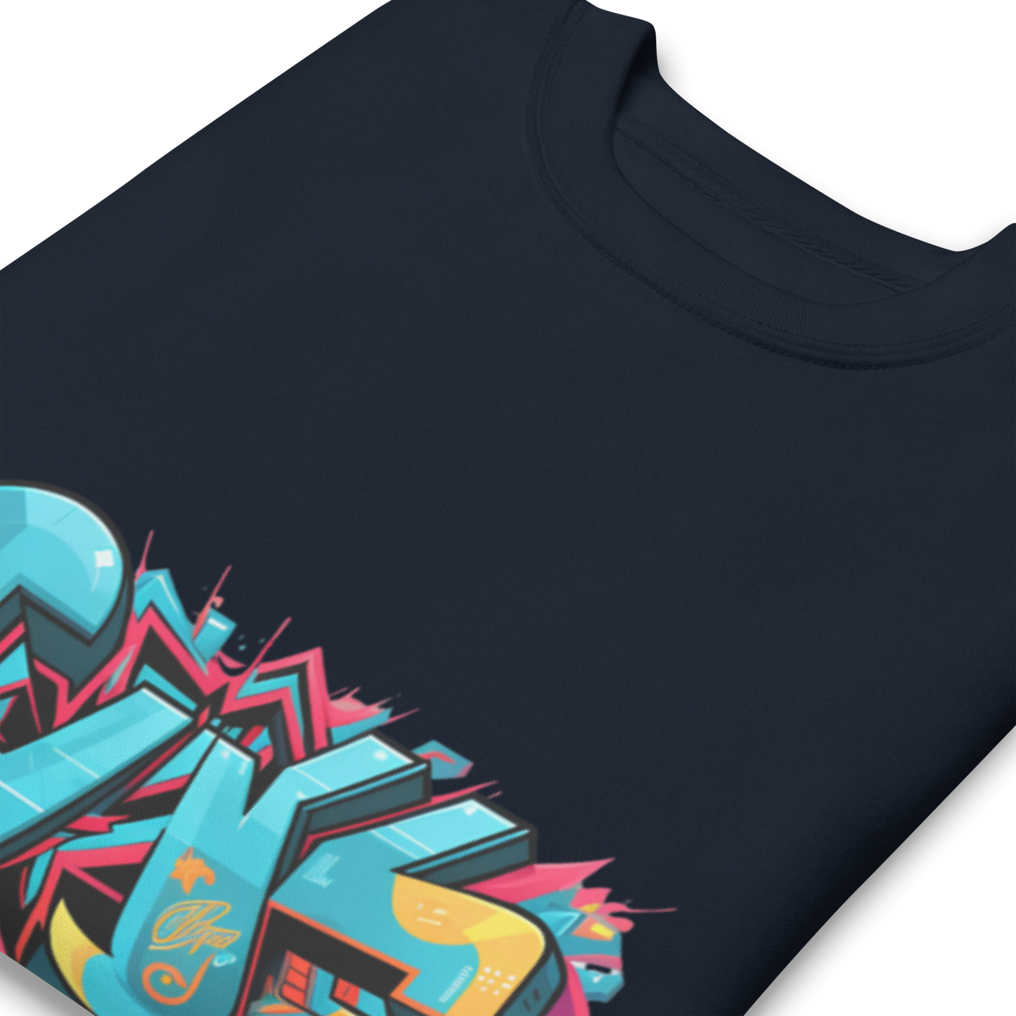 Urban Edge Graffiti Sweatshirt