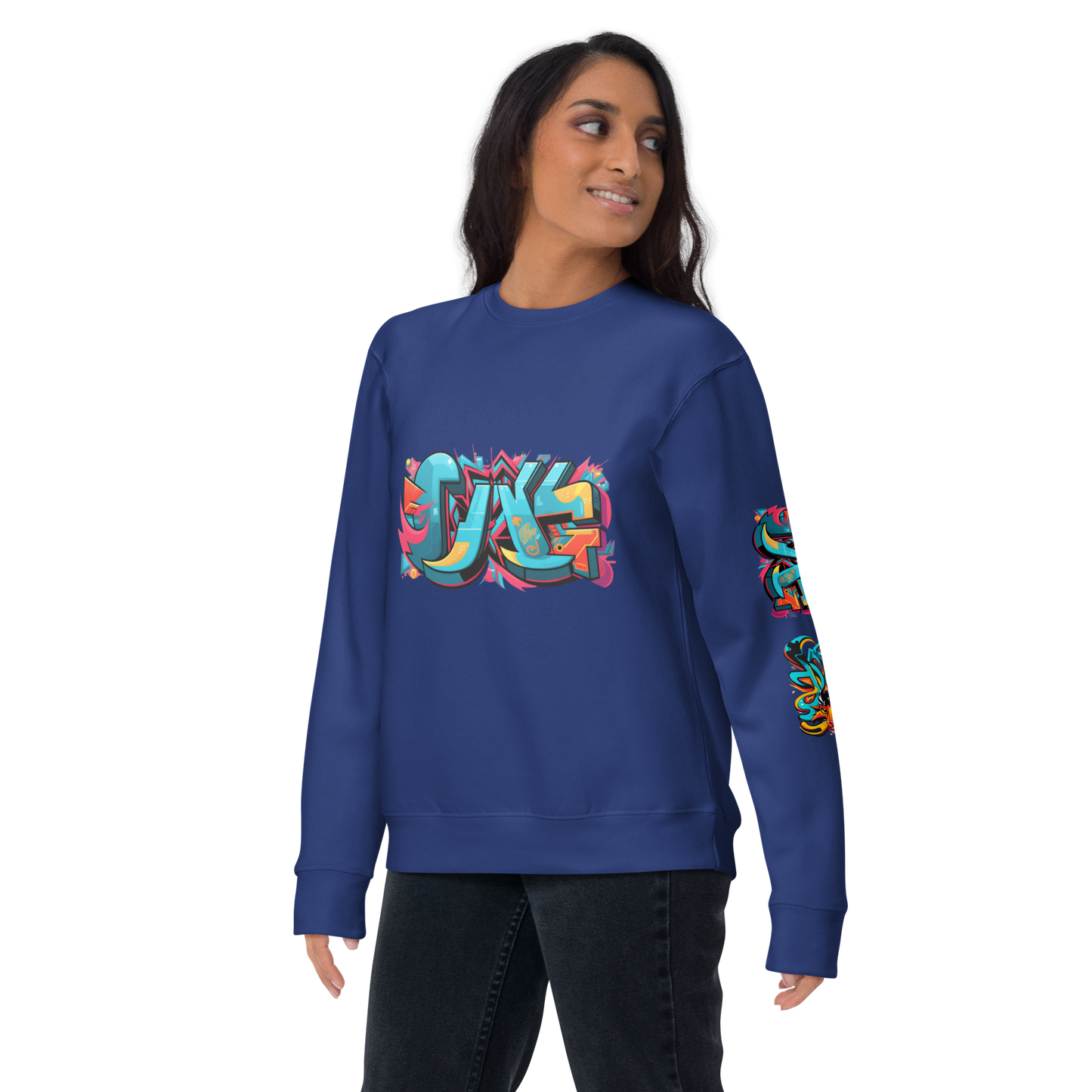 Urban Edge Graffiti Sweatshirt