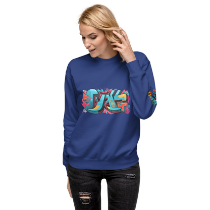 Urban Edge Graffiti Sweatshirt