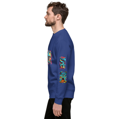 Urban Edge Graffiti Sweatshirt