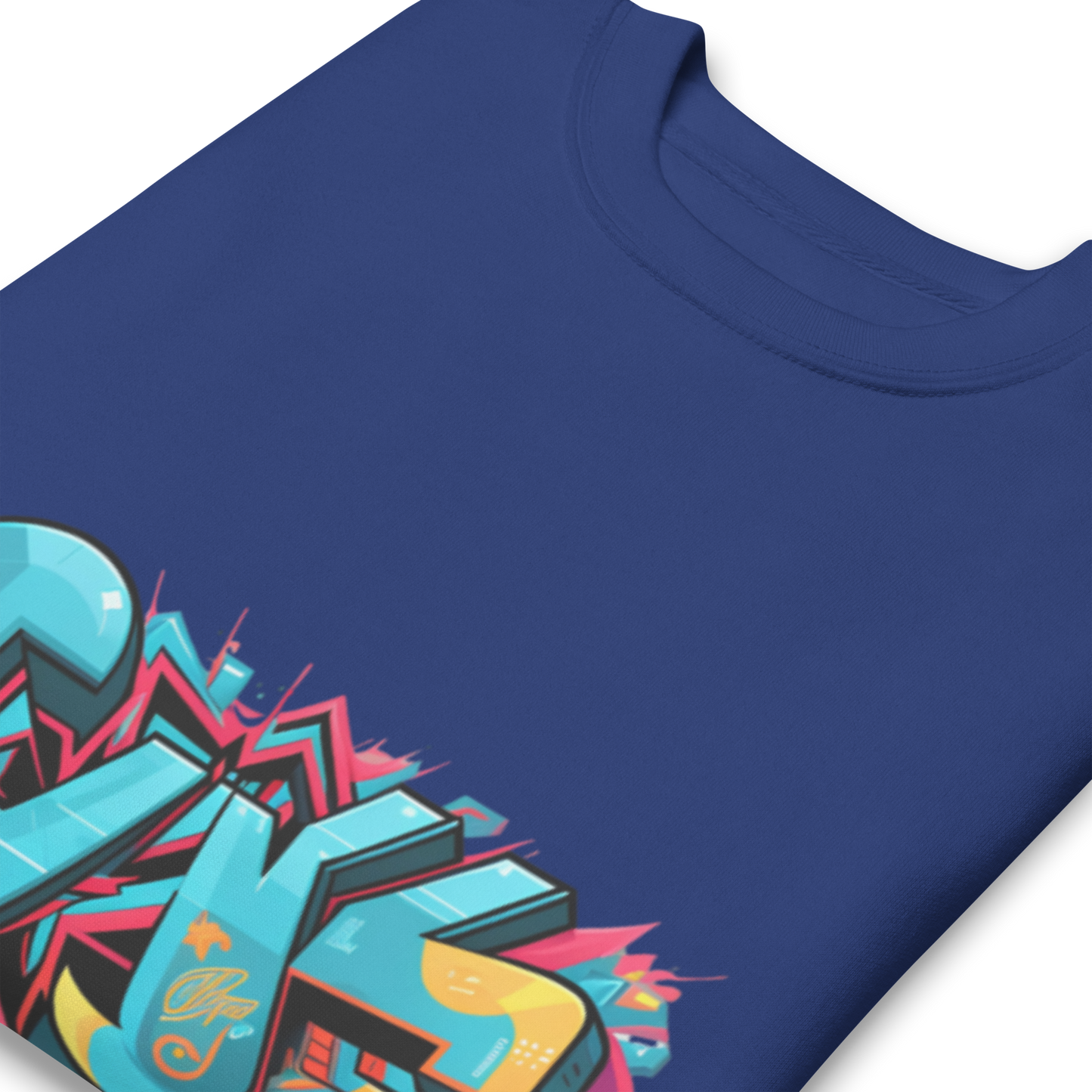 Urban Edge Graffiti Sweatshirt