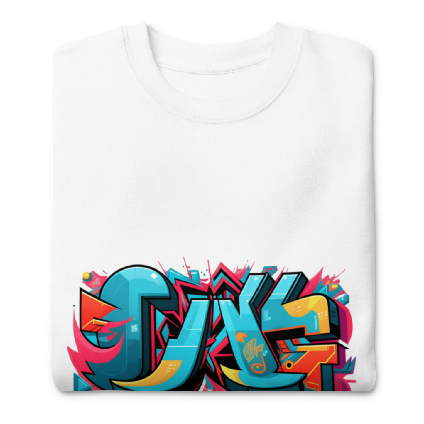 Urban Edge Graffiti Sweatshirt