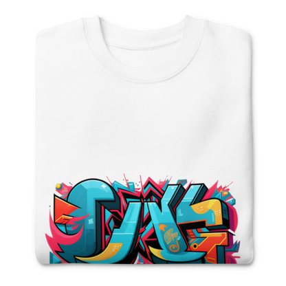 Urban Edge Graffiti Sweatshirt