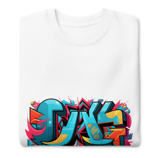 Urban Edge Graffiti Sweatshirt