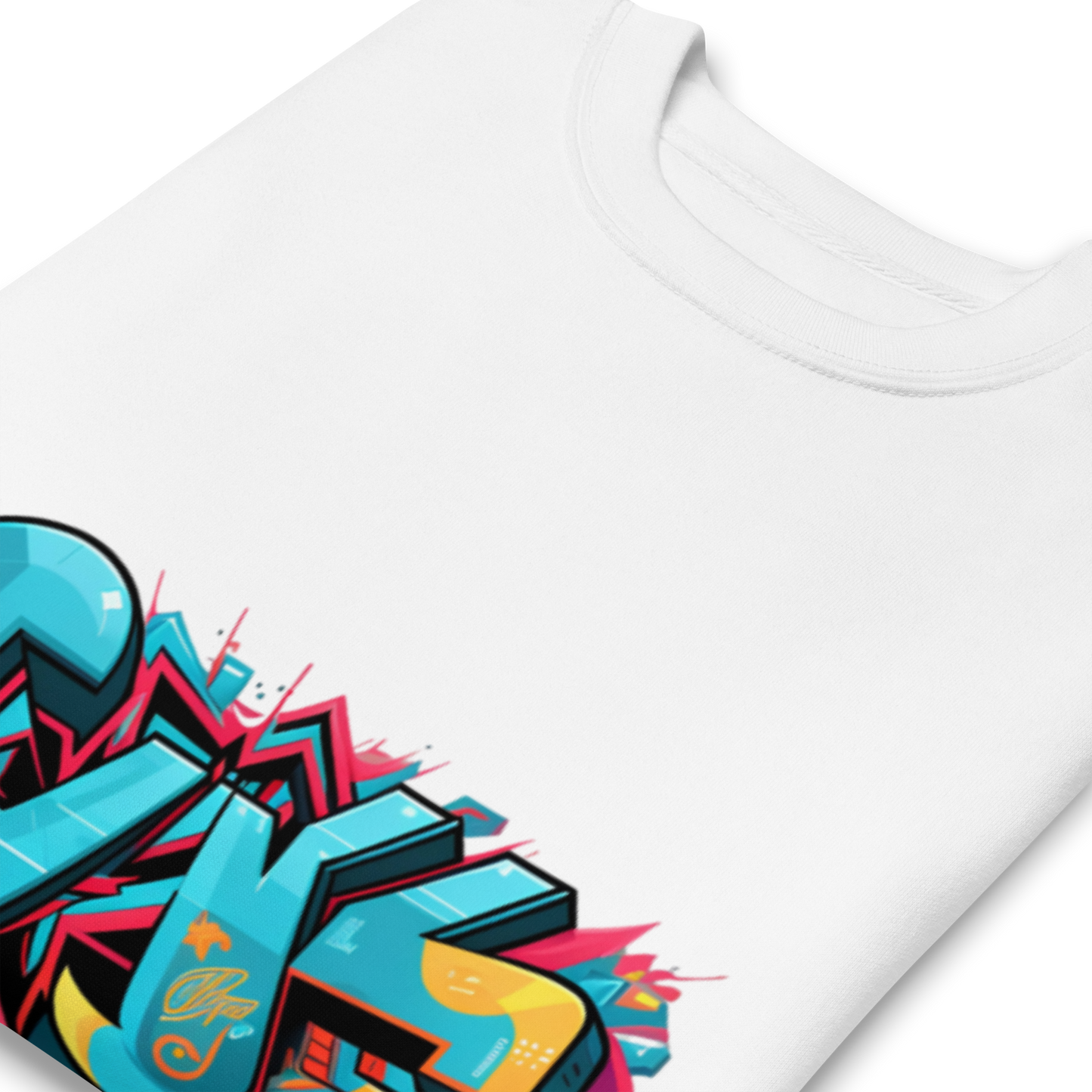 Urban Edge Graffiti Sweatshirt