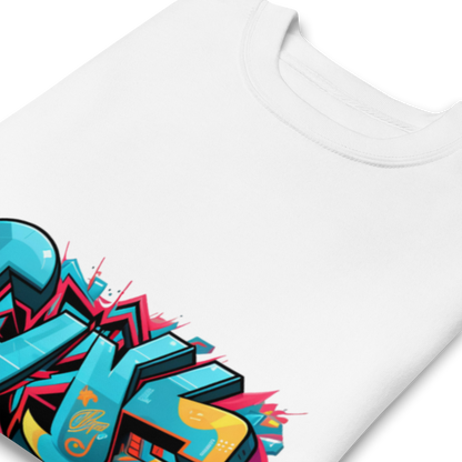 Urban Edge Graffiti Sweatshirt